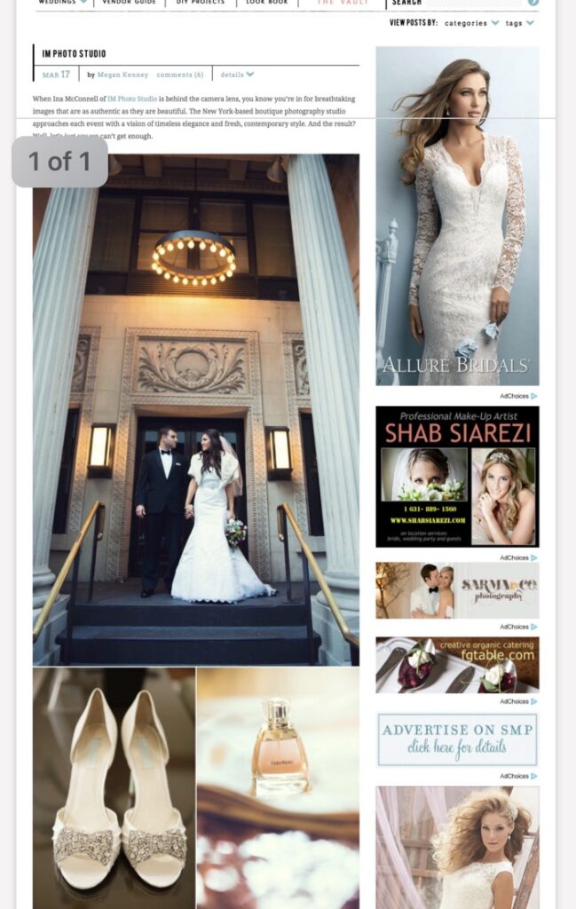 Long Island wedding photography feature on style me pretty